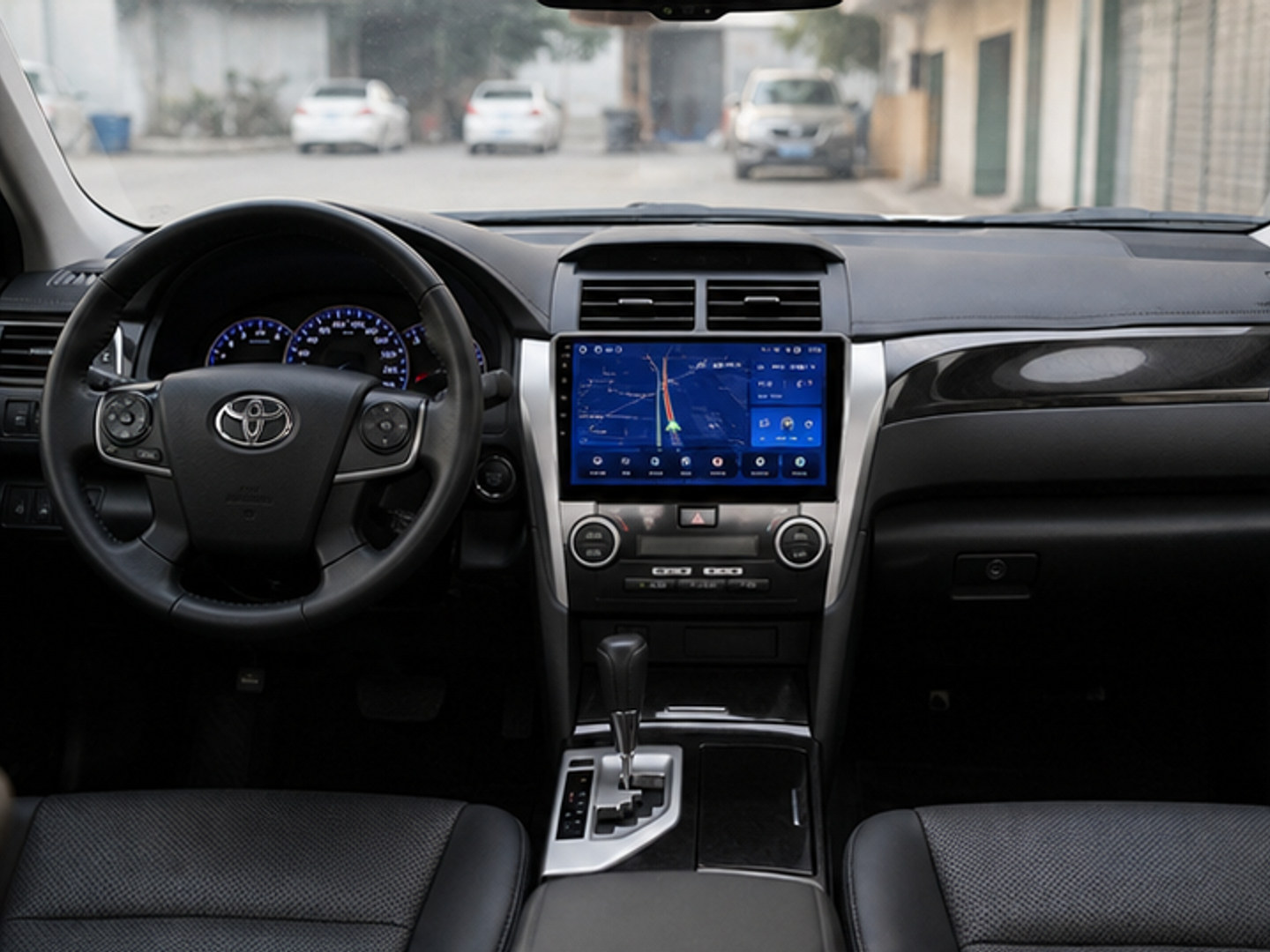 Замена магнитолы и мультимедиа Toyota Camry