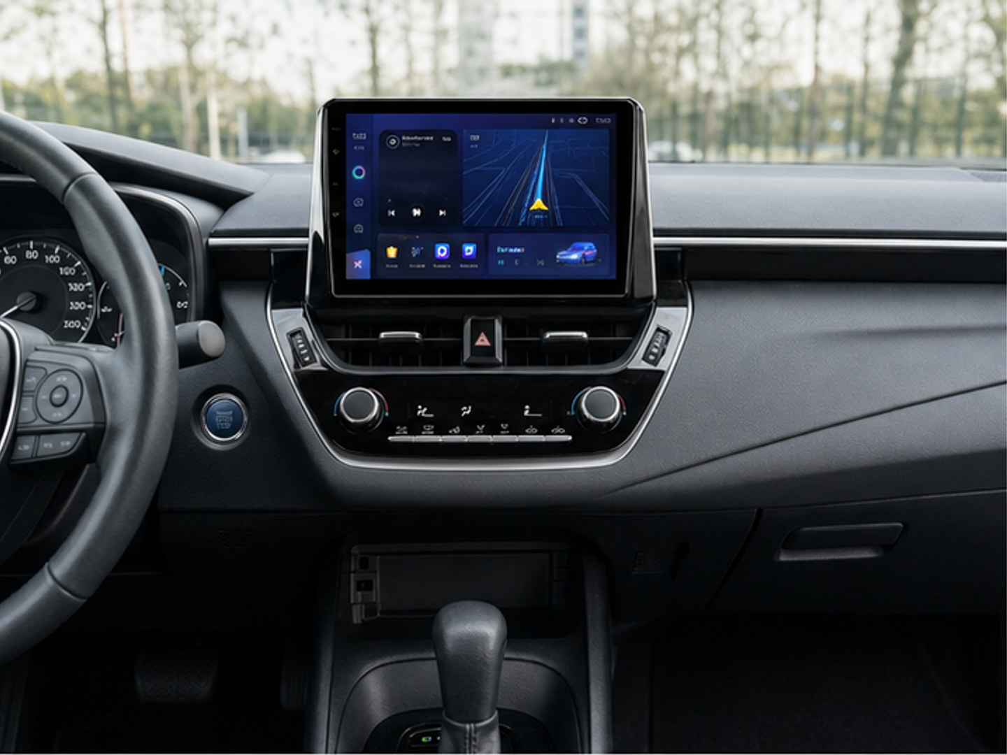 Замена магнитолы и мультимедиа Toyota Corolla