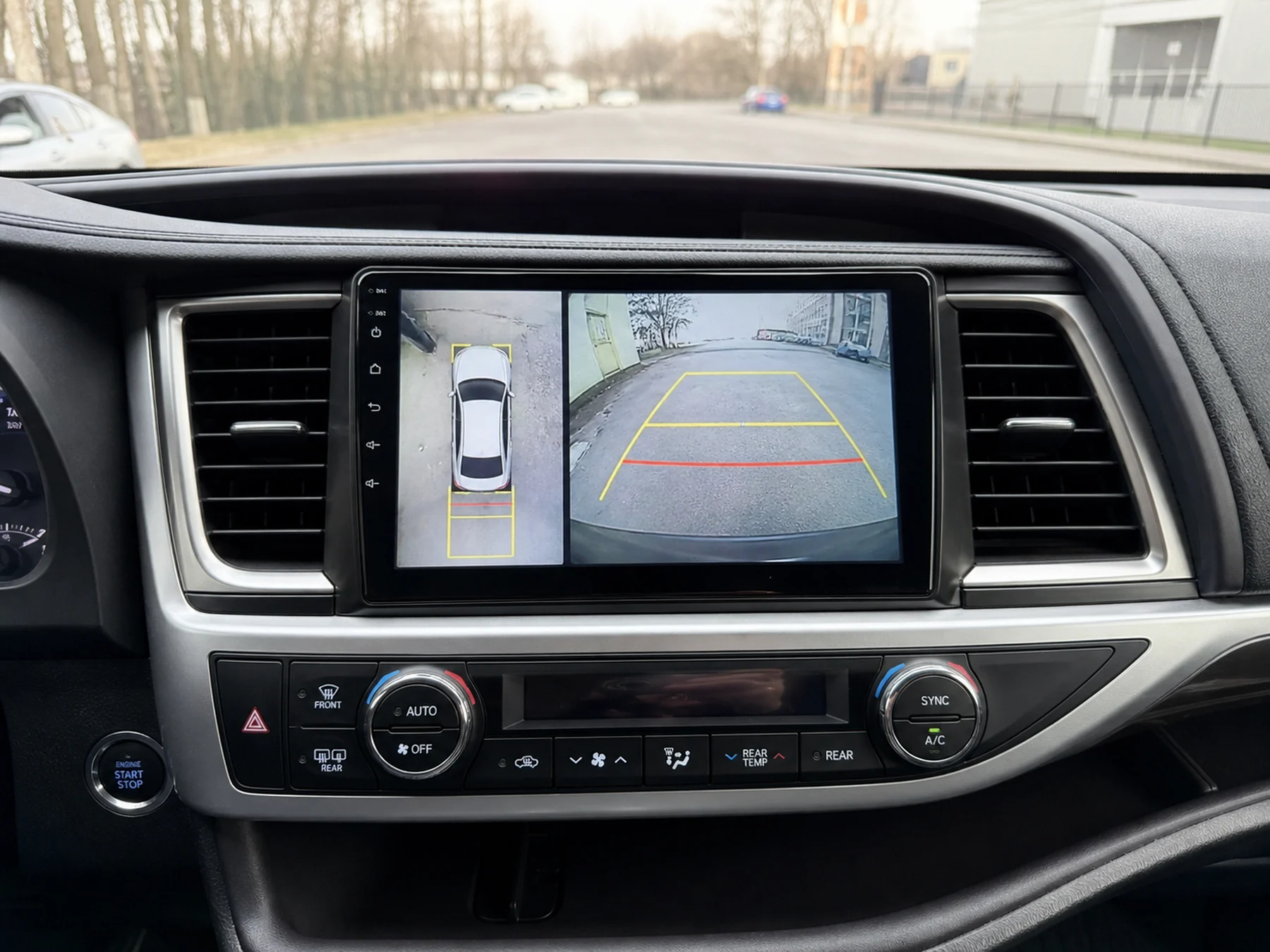 Toyota Highlander — Камеры 360°, передняя и задняя камера для Toyota Highlander