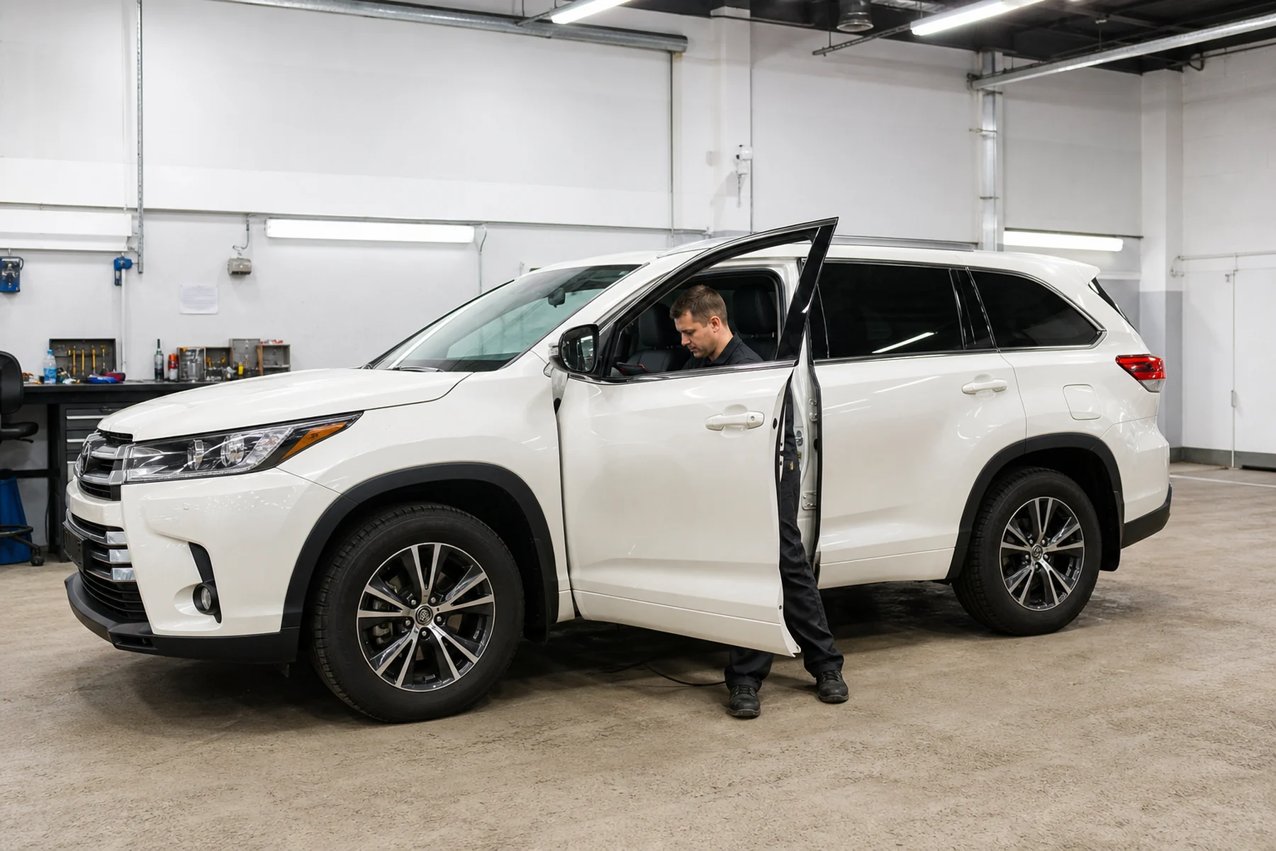 Toyota Highlander — Что работы с камерами показывают по Toyota Highlander