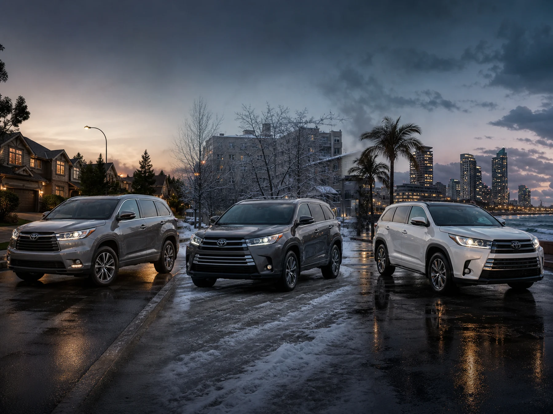 Toyota Highlander — Как сравнивать комплекты мультимедиа для Toyota Highlander