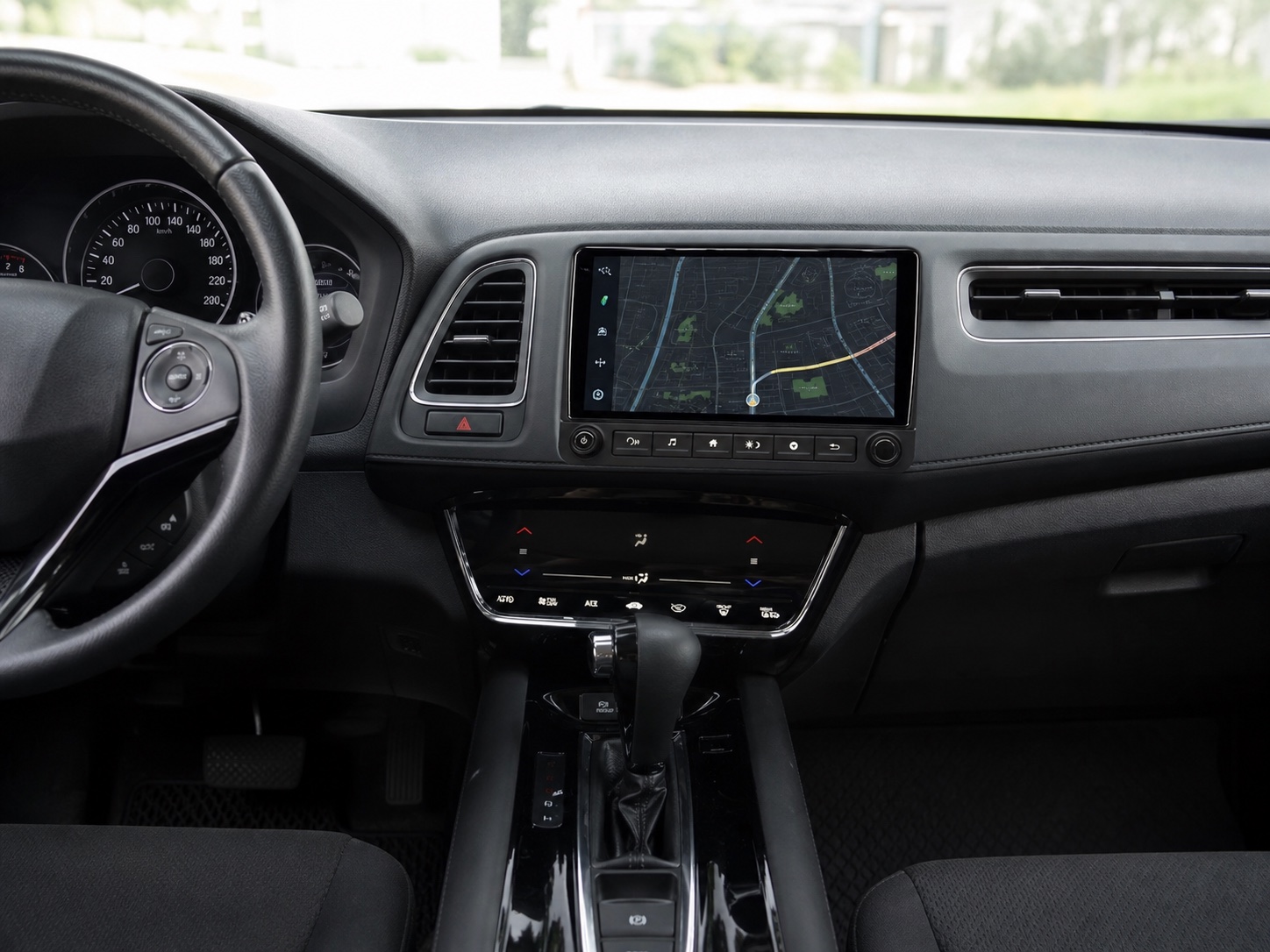 Замена магнитолы и мультимедиа Honda Vezel