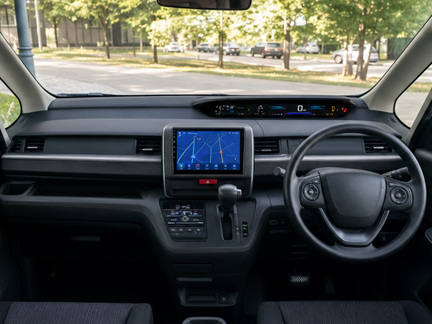 Замена магнитолы и мультимедиа Honda Freed