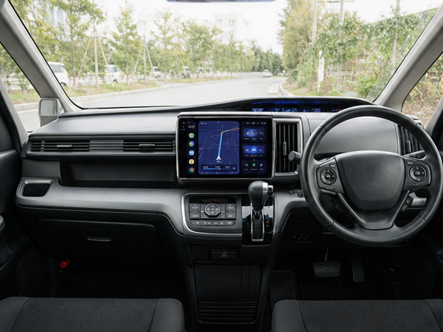 Замена магнитолы и мультимедиа Honda StepWGN